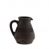 petit vase cruche terre cuite noire madam stoltz