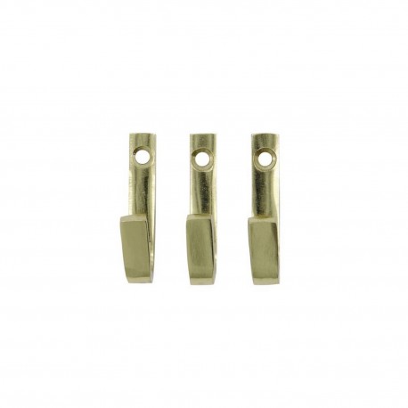 patere design metal laiton dore house doctor set de 3