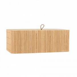 boite rangement 6 compartiments bois bambou ib laursen