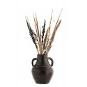 vase poterie rustique gres marron madam stoltz