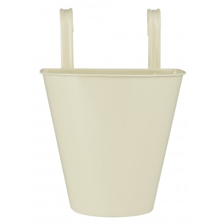 pot de fleur a suspendre metal beige creme ib laursen