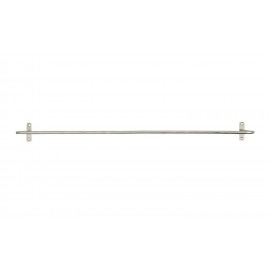 barre murale porte serviette acier inoxydable argent house doctor welo