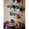 porte tasses mugs mural metal noir bloomingville albany