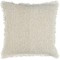 housse de coussin coton tissage maille rustique ecru ib laursen