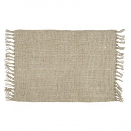 set de table tissu jute beige naturel ib laursen