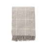 plaid chaud doux laine agneau beige klippan vinga