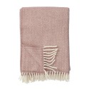 plaid rose nude pastel laine agneau bio klippan chevron