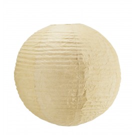 abat jour sphere boule papier beige madam stoltz