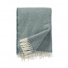 couverture laine agneau vert klippan stella