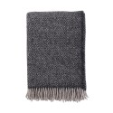 couverture laine agneau gris anthracite klippan stella