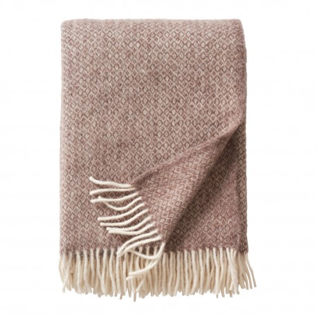 plaid laine alpaga agneau beige sable klippan lima