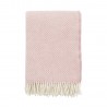 couverture laine agneau qualite rose klippan preppy