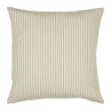 housse de coussin vert amande coton fines rayures ib laursen