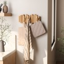Portemanteau mural bois pin naturel Umbra Picket Rail
