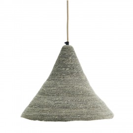 suspension naturelle conique herbier vert mdam stoltz