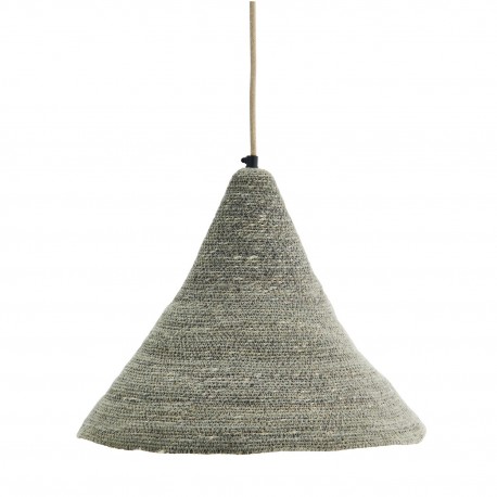 suspension naturelle conique herbier vert mdam stoltz