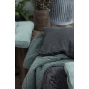 Housse de coussin carrée lin gris anthracite IB Laursen