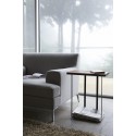 table bout de canape design range revues acier bois yamazaki tower