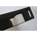 rangement design papier toilette reserve acier noir yamazaki tower
