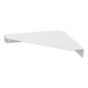 etagere murale d angle compacte gain de place blanc yamazaki