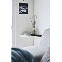 etagere murale d angle compacte gain de place blanc yamazaki