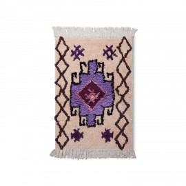 tapis de bain original boheme hippie violet hk living bohemian