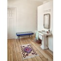tapis de bain original boheme hippie violet hk living bohemian