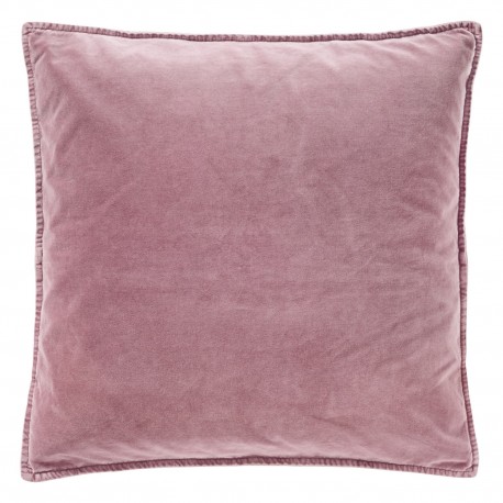 grand coussin velours vieux rose poudre ib laursen