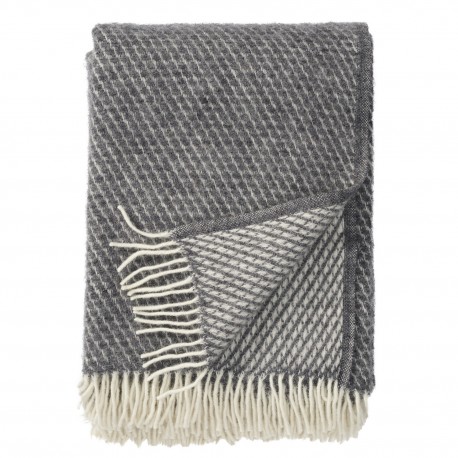 plaid klippan laine agneau gris velvet