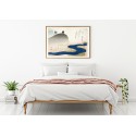 Affiche japonaise estampe Ukiyo-e The Dybdahl River
