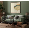 image poisson murale affiche deco the dybdahl