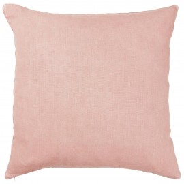 ib laursen housse de coussin lin rose poudre 50 x 50 cm