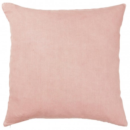 ib laursen housse de coussin lin rose poudre 50 x 50 cm