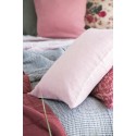 ib laursen housse de coussin lin rose poudre 50 x 50 cm