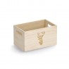 Petite boite bois rangement Zeller Deer