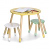 Petite table enfants 2 petites chaises Zeller