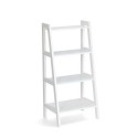 etagere a poser bois blanc 4 niveaux zeller