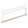 porte sopalin suspendu sous etagere acier blanc yamazaki tosca