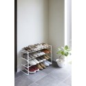 etagere chaussures extensible metal blanc yamazaki frame