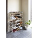 etagere chaussures extensible metal blanc yamazaki frame