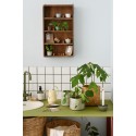etagere murale bois recycle rustique rangemetn mugs cusine ib laursen