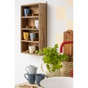 etagere murale bois recycle rustique rangemetn mugs cusine ib laursen