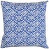 grande housse coussin motif indien imprime block bleu ib laursen