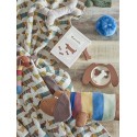 plaid enfants coton recycle imprime petits chiens bloomingville charli