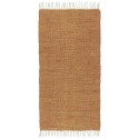 petit tapis de chambre marron coton ib laursen