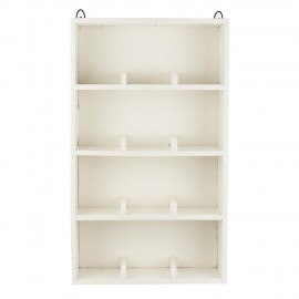 etagere a mugs tasses a cafe murale bois blanc ib laursen