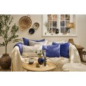 grand coussin lin bleu indigo ib laursen