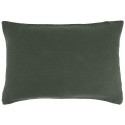 coussin lin vert fonce rectangulaire ib laursen
