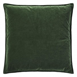 grand coussin velours vert fonce ib laursen