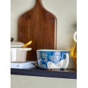 tasse mug decore avec colombe gres bleu bloomingville hezha